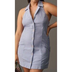 Anthropologie The Amelia Collared Mini Dress by Maeve. Size: 2X